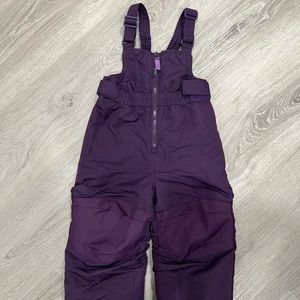 Purple toddler snow pants 18 month